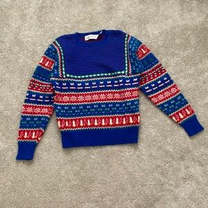 Vintage Wool Christmas sweater